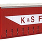 ON TRACK MODELS 1:87 K&S Freighters 40' Curtain Sided Containers - item 40CS-04a