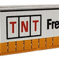 ON TRACK MODELS 1:87 TNT Freight Services 40' Curtain sided Containers - item 40CS-12a 