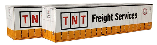 ON TRACK MODELS 1:87 TNT Freight Services 40' Curtain sided Containers - item 40CS-12a 