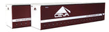 ON TRACK MODELS 1:87 Ceva Maroon 40' Curtain sided Containers - item 40CS-36
