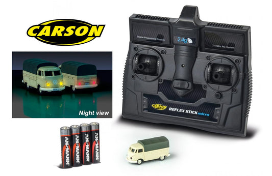 CARSON 1:87 Remote control VW T1 Bus Pick-up 2.4G item 4117