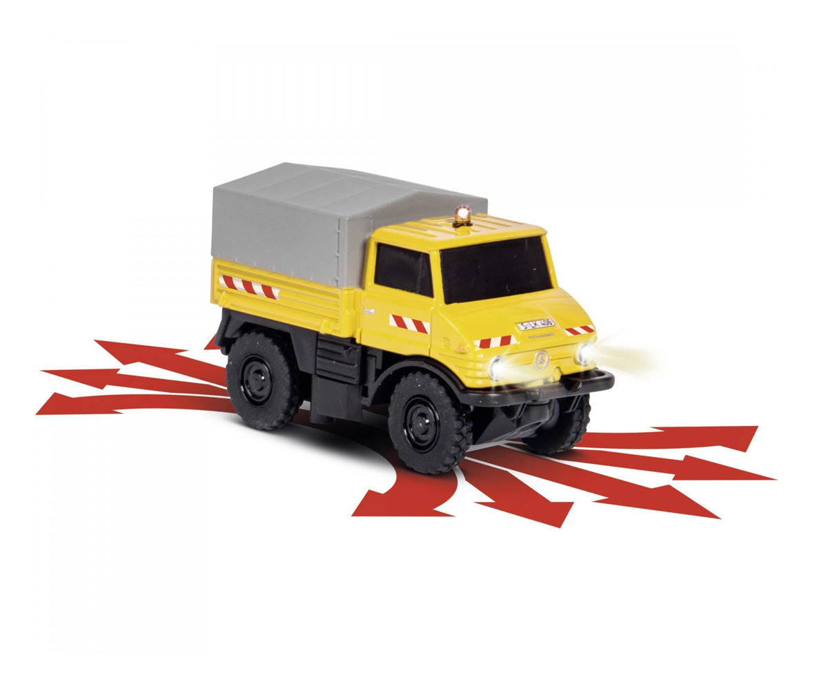CARSON 1:87 MB Unimog U406 two-way vehicle 2.4G item 4146