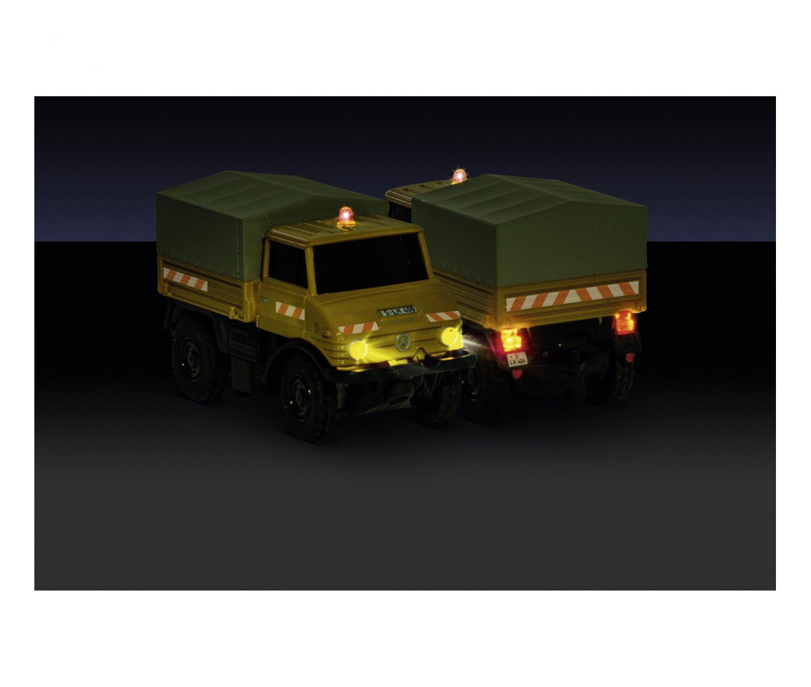 CARSON 1:87 MB Unimog U406 two-way vehicle 2.4G item 4146