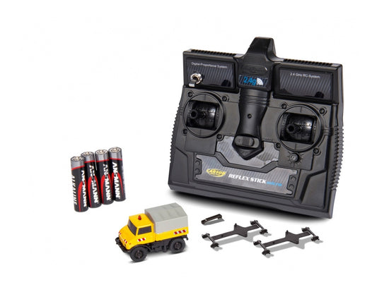 CARSON 1:87 MB Unimog U406 two-way vehicle 2.4G item 4146