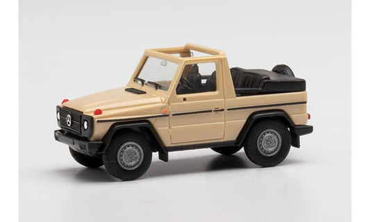 HERPA 1:87 - Mercedes-Benz G-class convertible, Sand beige - item 420860