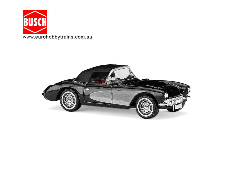 BUSCH 1:87 Chevrolet Corvette cabrio - item 45425
