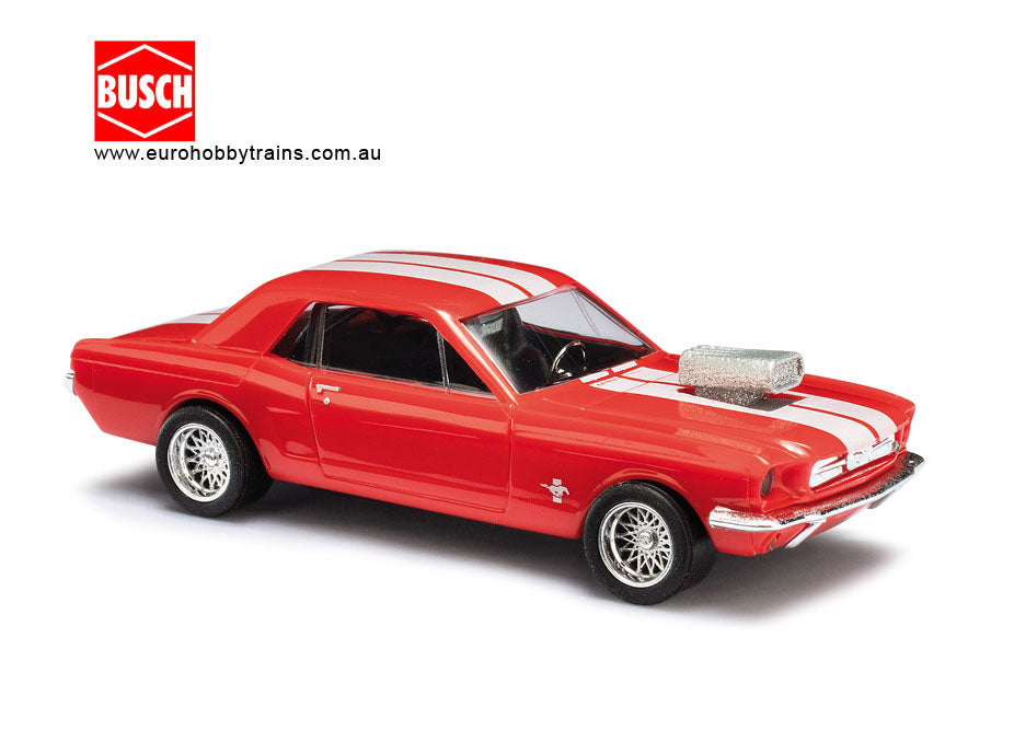 BUSCH 1:87 Ford Mustang CoupÃ© '64 - item 47575