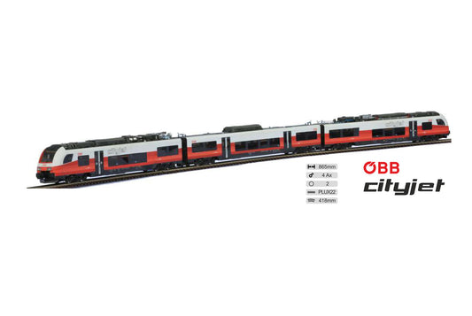 JAGERNDORFER Desiro ML Ã–BB CityJet 4744 - item 48300