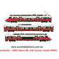 JAGERNDORFER 1:87 OBB "Interregio" 4746 Electric train set, DCC with Sound - item 49962