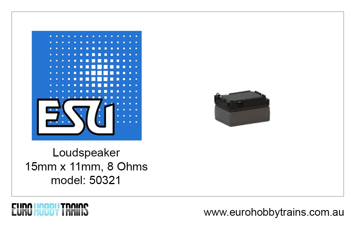 ESU - SugarCube Loudspeaker 15x11mm, 8 Ohms, chamber kit - item 50321
