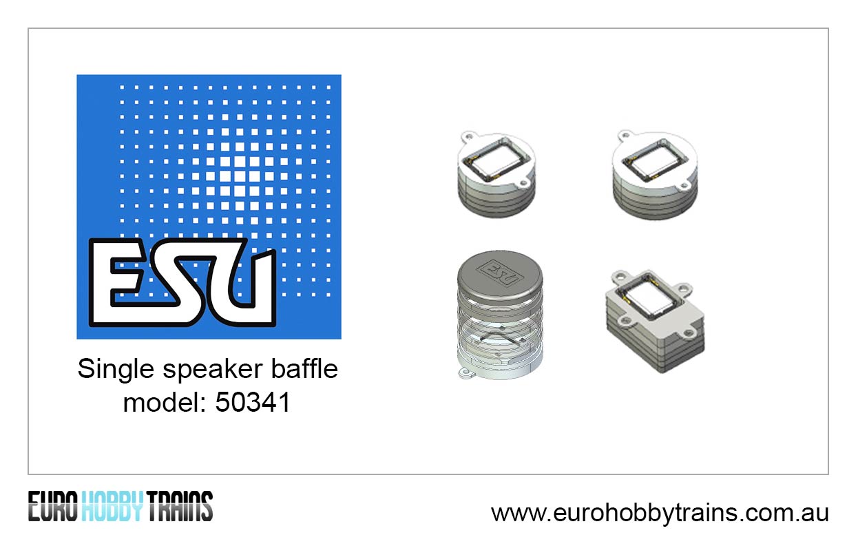 ESU - Sugar cube single speaker baffle set - item 50341