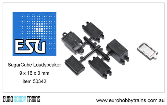 ESU - SugarCube rectangular Loudspeaker 9 x 16 x 3 mm - item 50342