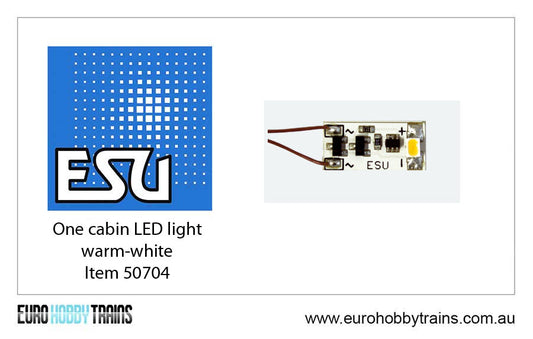 ESU - One cabin LED light - warm white - Item 50704
