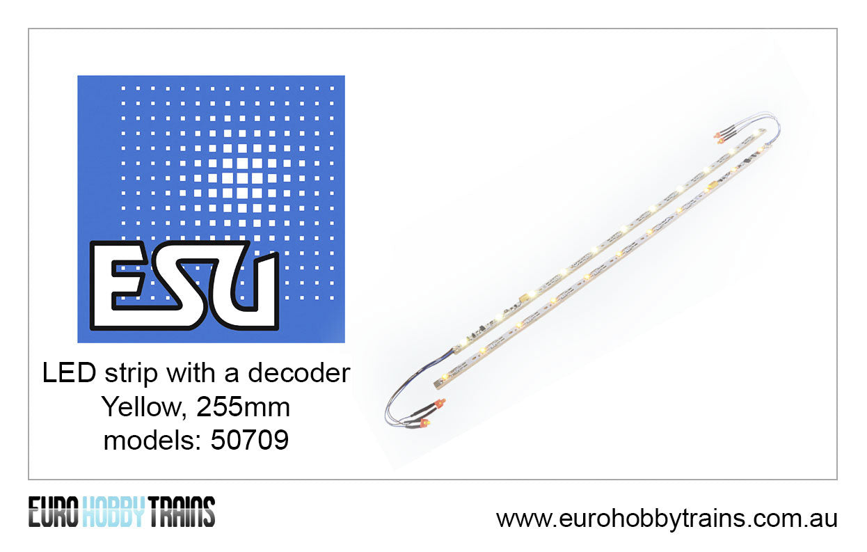 ESU - Interior LED lighting set with a decoder - Yellow item 50709