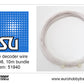 ESU WHITE decoder wire - AWG36 - 10m item 51940