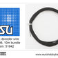 ESU - BLACK decoder wire - AWG36 - 10m item 51942
