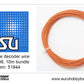 ESU ORANGE decoder wire - AWG36 - 10m item 51944