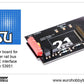 ESU Adapter board for Hubner railcar, 21MTC interface - item 53951