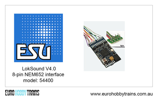 ESU - LokSound decoder V4.0 - 8-pol. NEM652 item 54400