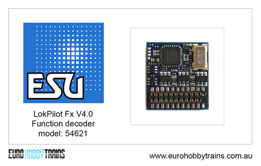 ESU - LokPilot Fx V4.0 - Function decoder 21MTC - NEM660 item 54621