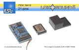 ESU LokSound 5 (blank) Sound decoder, DCC/MM/SX/M4 21MTC with Speaker 11x15mm item 58419