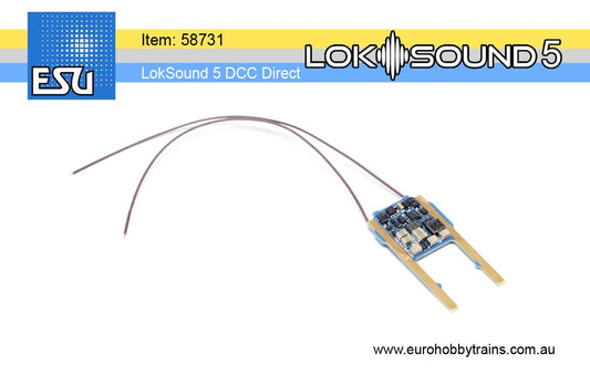 ESU LokSound 5 micro DCC direct Kato Japan "blank decoder" - item 58731