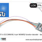 ESU LokPilot 5 Fx DCC/MM/SX, 8-pin NEM652 function decoder - item 59210