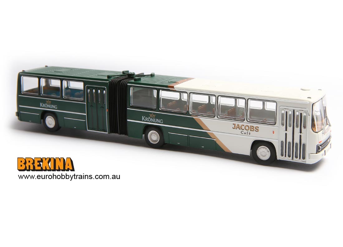 BREKINA 1:87 Ikarus 280.03 Articulated bus "Jacobs Cafe" - item 59755
