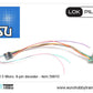 ESU LokPilot 5 Micro DCC/MM/SX, 8-pin decoder - item 59810