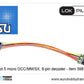 ESU LokPilot 5 micro DCC/MM/SX, 6-pin NEM651 decoder - item 59816