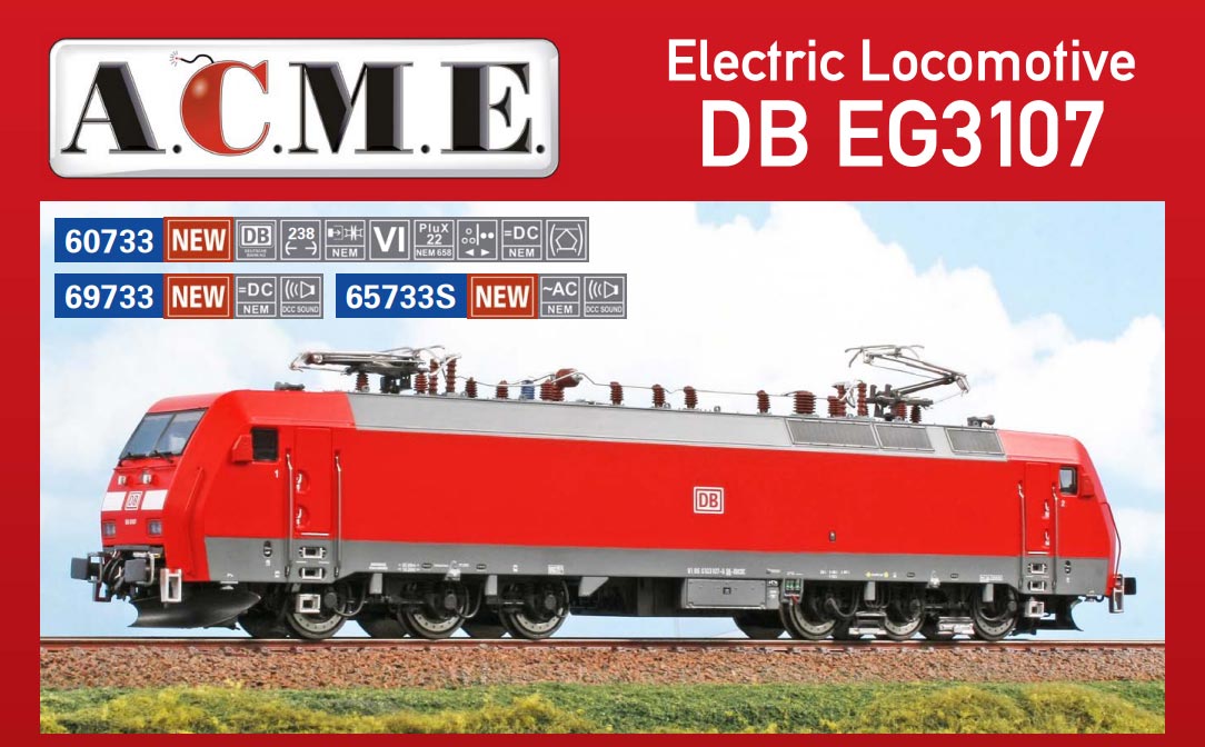 ACME ELECTRIC LOCMOTIVE DB EG3107 - item 60733
