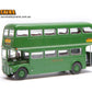 BREKINA 1:87 AEC Routemaster double decker bus, Green line, 1960 item 61101