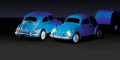 CARSON 1:87 Remote control VW Beetle, light blue with trailer, 2.4 GHz item 4148