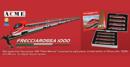 ACME - Frecciarossa 1000 "pietro Mennea" FS italian speed train set - item AC70200