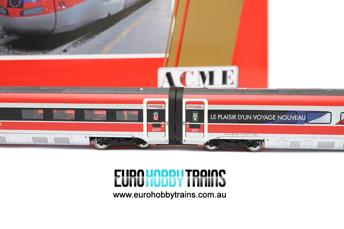 ACME 1:87 scale Frecciarossa 1000, 8 cars Italian/French speed train set - item 70205