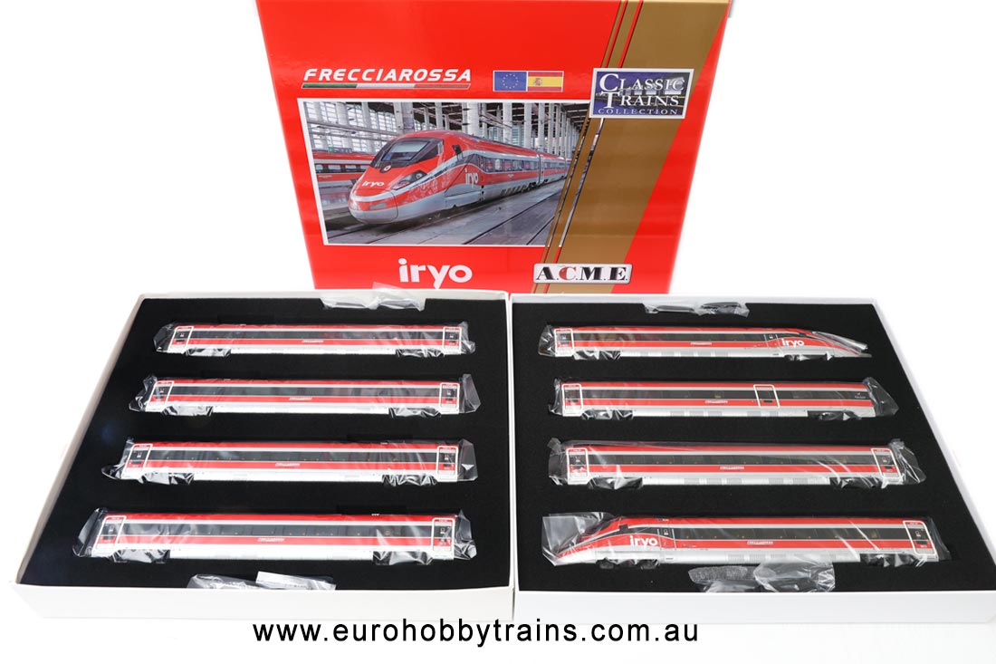 ACME 1:87 Frecciarossa 1000, DCC Sound version 8 cars "Iryo" speed train set - item 70207S