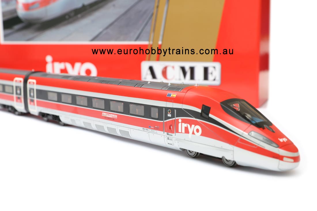 ACME 1:87 Frecciarossa 1000, DCC Sound version 8 cars "Iryo" speed train set - item 70207S