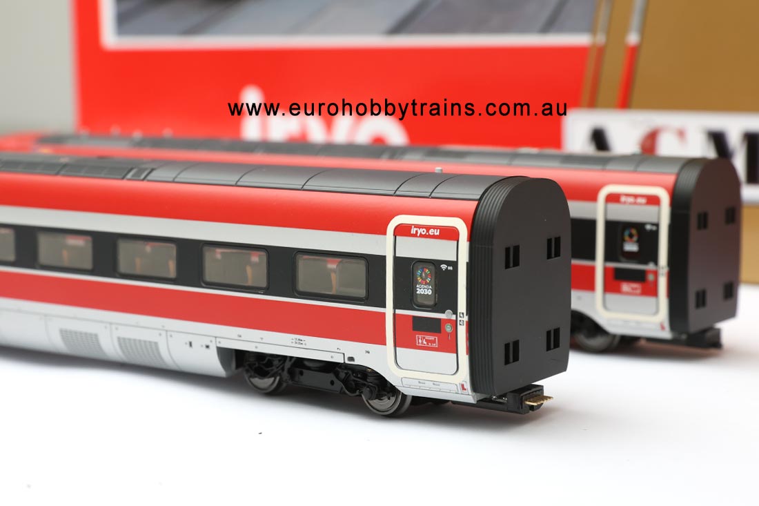 ACME 1:87 Frecciarossa 1000, DCC Sound version 8 cars "Iryo" speed train set - item 70207S