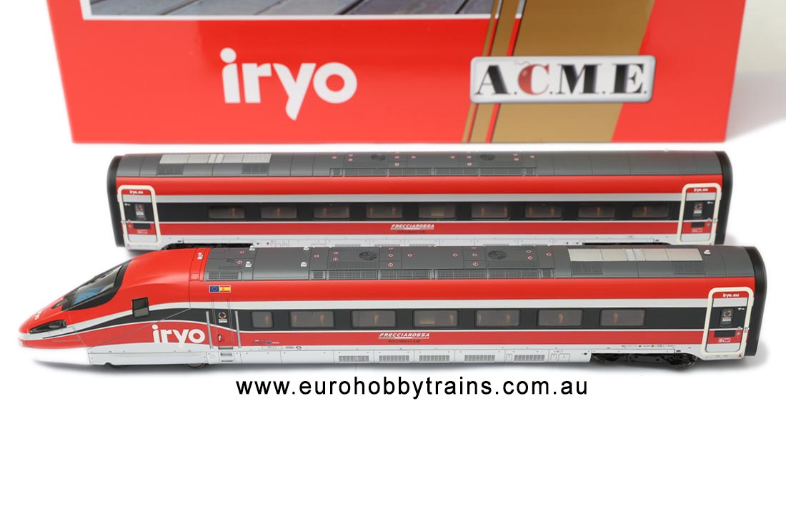 ACME 1:87 Frecciarossa 1000, DCC Sound version 8 cars "Iryo" speed train set - item 70207S