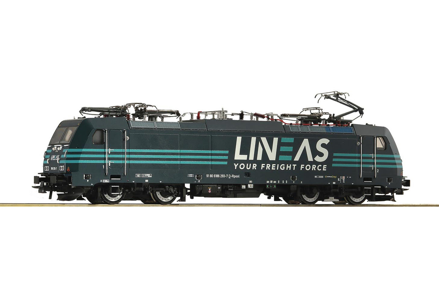 ROCO 1:87 Electric Locomotive class 186, Lineas item 73214