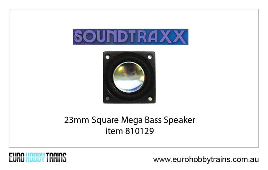 SOUNDTRAXX 23mm Square Mega Bass Speaker item 810129