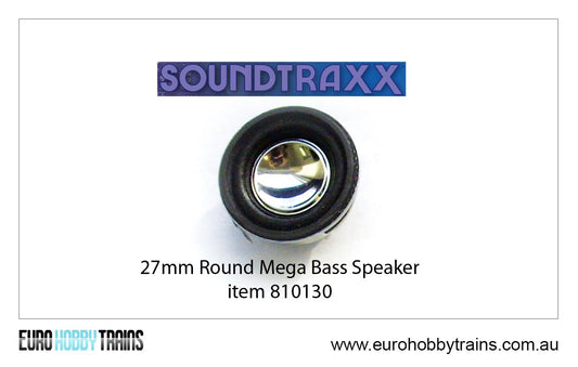 SOUNDTRAXX 27mm Round Mega Bass Speaker item 810130