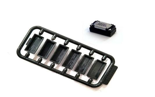 SOUNDTRAXX 12x5.5x3mm Mini Cube 3 Oval Speaker/Baffle Kit - item 810162