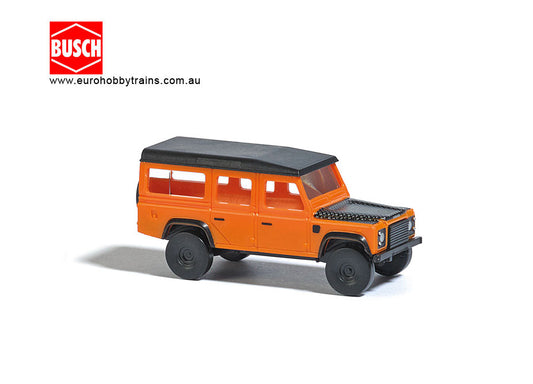 BUSCH 1:160 Land Rover Defender, orange - item 8379