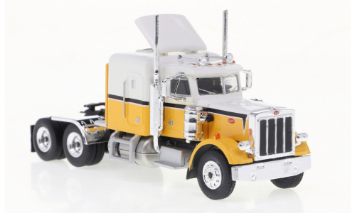 BREKINA 1:87 Peterbilt 359, white/dark yellow 1973 - item 85717