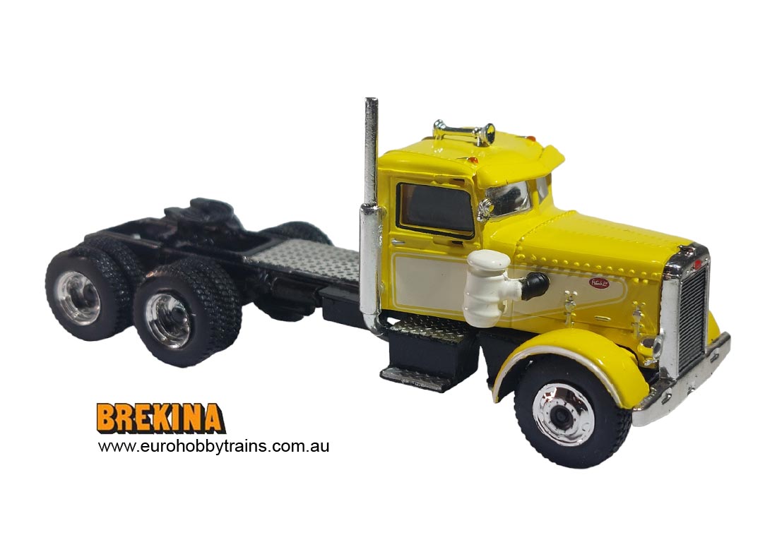 BREKINA 1:87 Peterbilt 281, yellow - item 85753