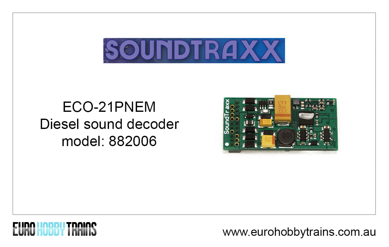 SOUNDTRAXX ECONAMI ECO-21PNEM Diesel Sound Decoder 882006