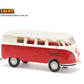 BREKINA 1:87 VW van, red and white - item 932176