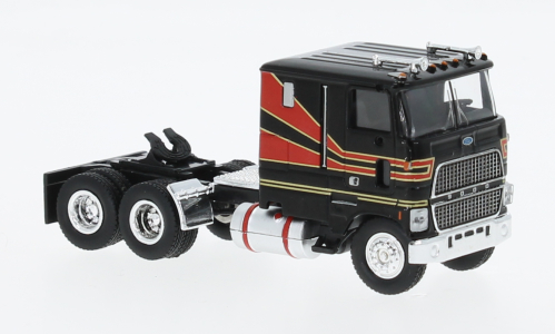 BREKINA 1:87 1978 Ford CLT 9000 black/red stripes - item 85854