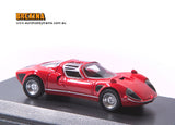 BoS (Best Of Show) 1:87 Alfa Romeo Tipo 33 Stradale, red - item BOS87195